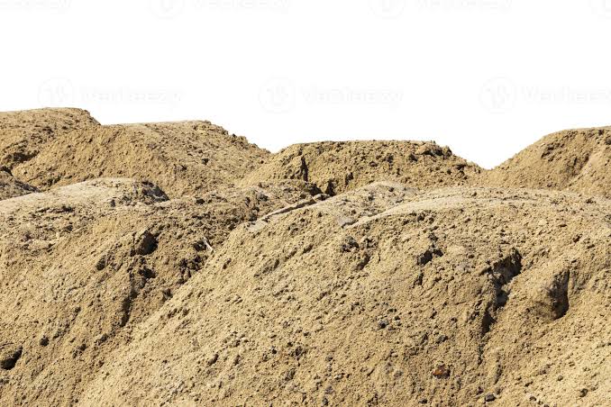 Areia para construção